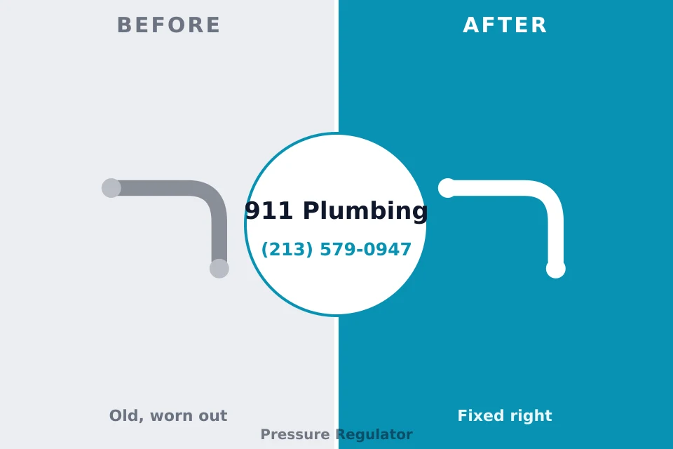 Before and after: plumbing repair Landrum, SC